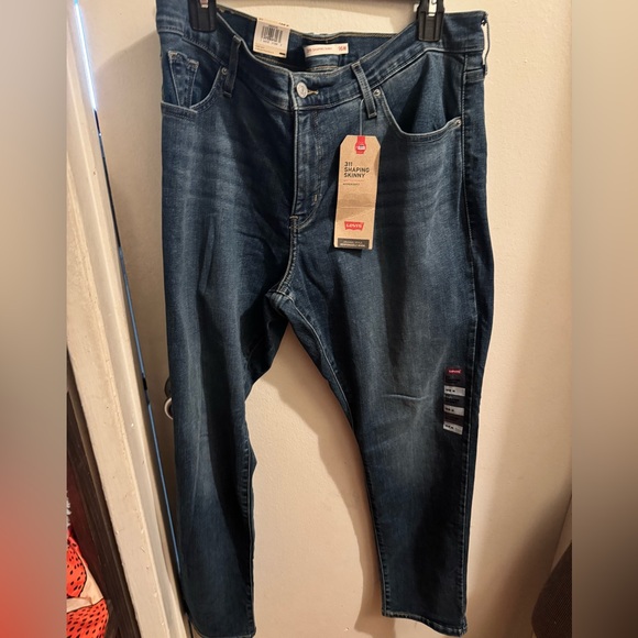 Levi's Blue Skinny Jeans Classic Denim - Picture 2 of 4